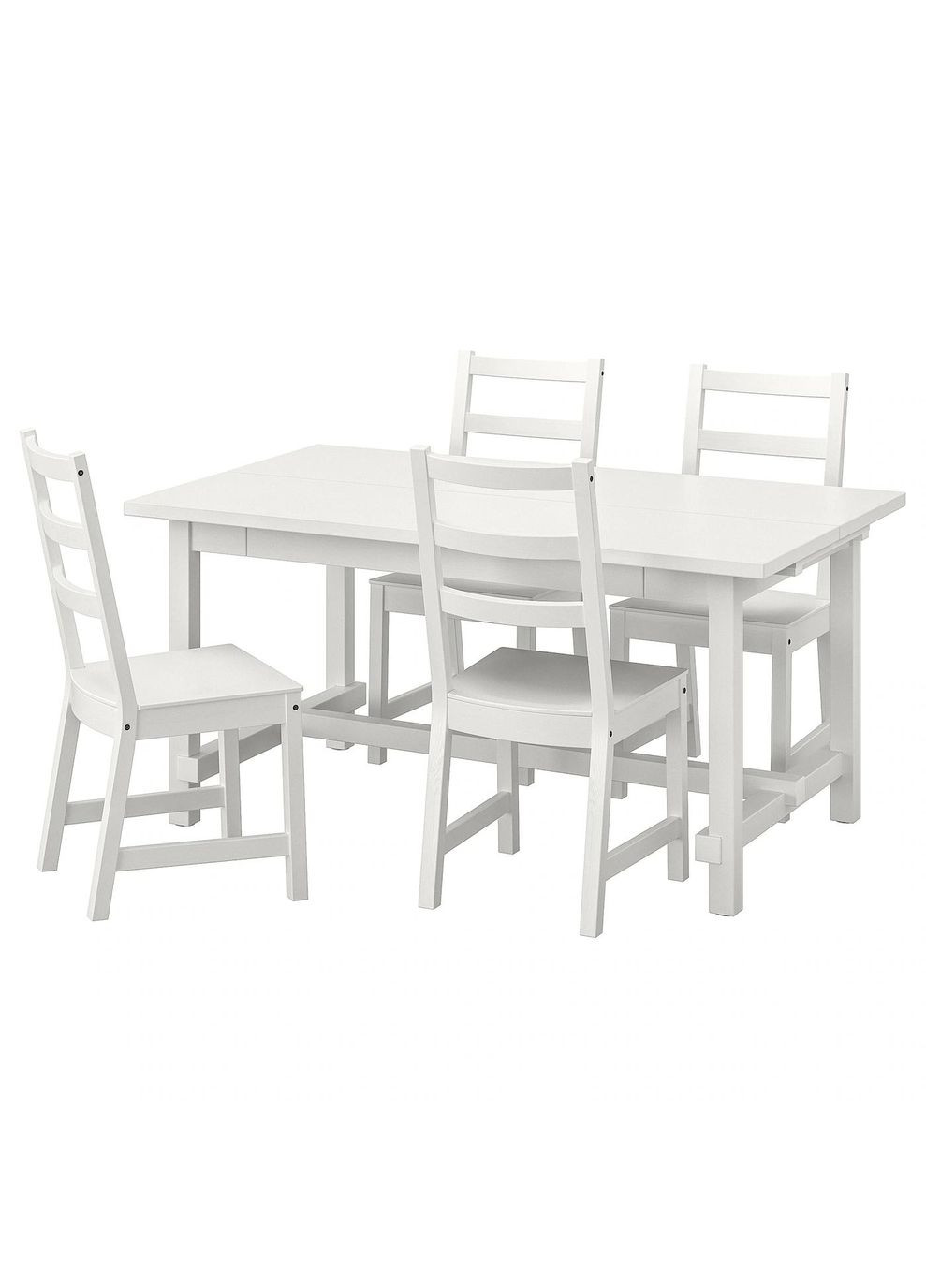 Стіл і 4 стільці ІКЕА NORDVIKEN / NORDVIKEN 152/223х95 см (s49305165) IKEA (278408375)