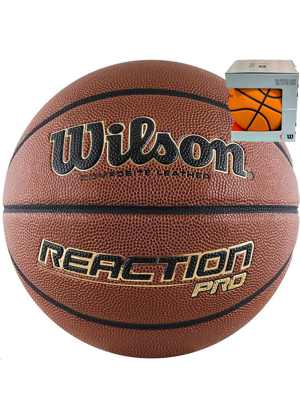 Баскетбольний м'яч Reaction Pro (розмір 5) Wilson (369141964)