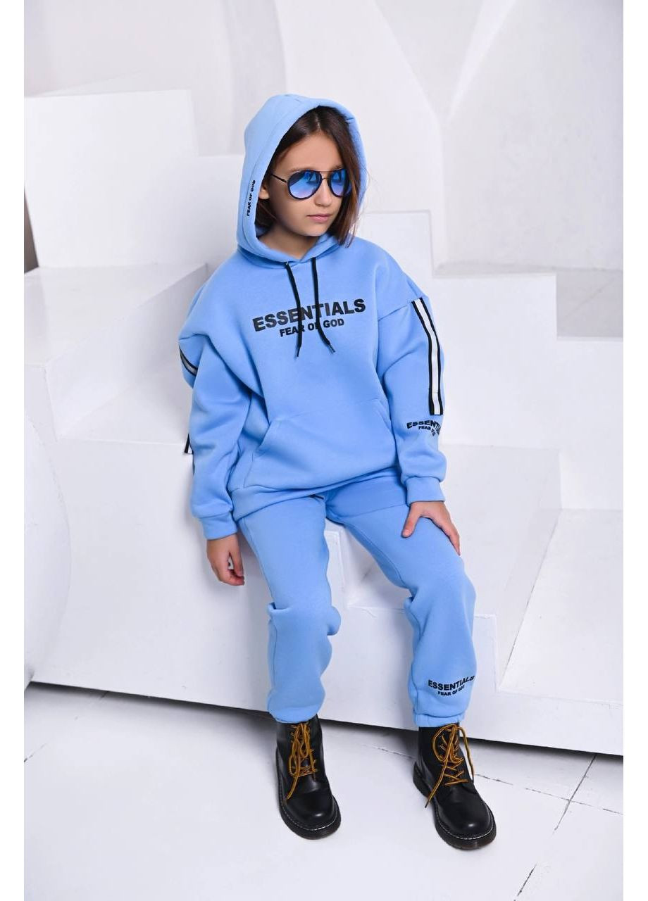 Підлітковий костюм-трійка зі світловідбивними стрічками ЗАМІРИ В ОПИСІ DK/DL Мода без кордонів (369529821)