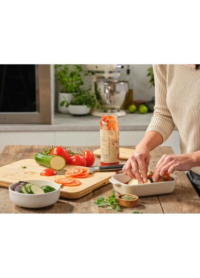 Форма для запекания с крышкой CC006109-001 8,8х24,8х40,4 см 3.8 л кремовая KitchenAid (296911076)