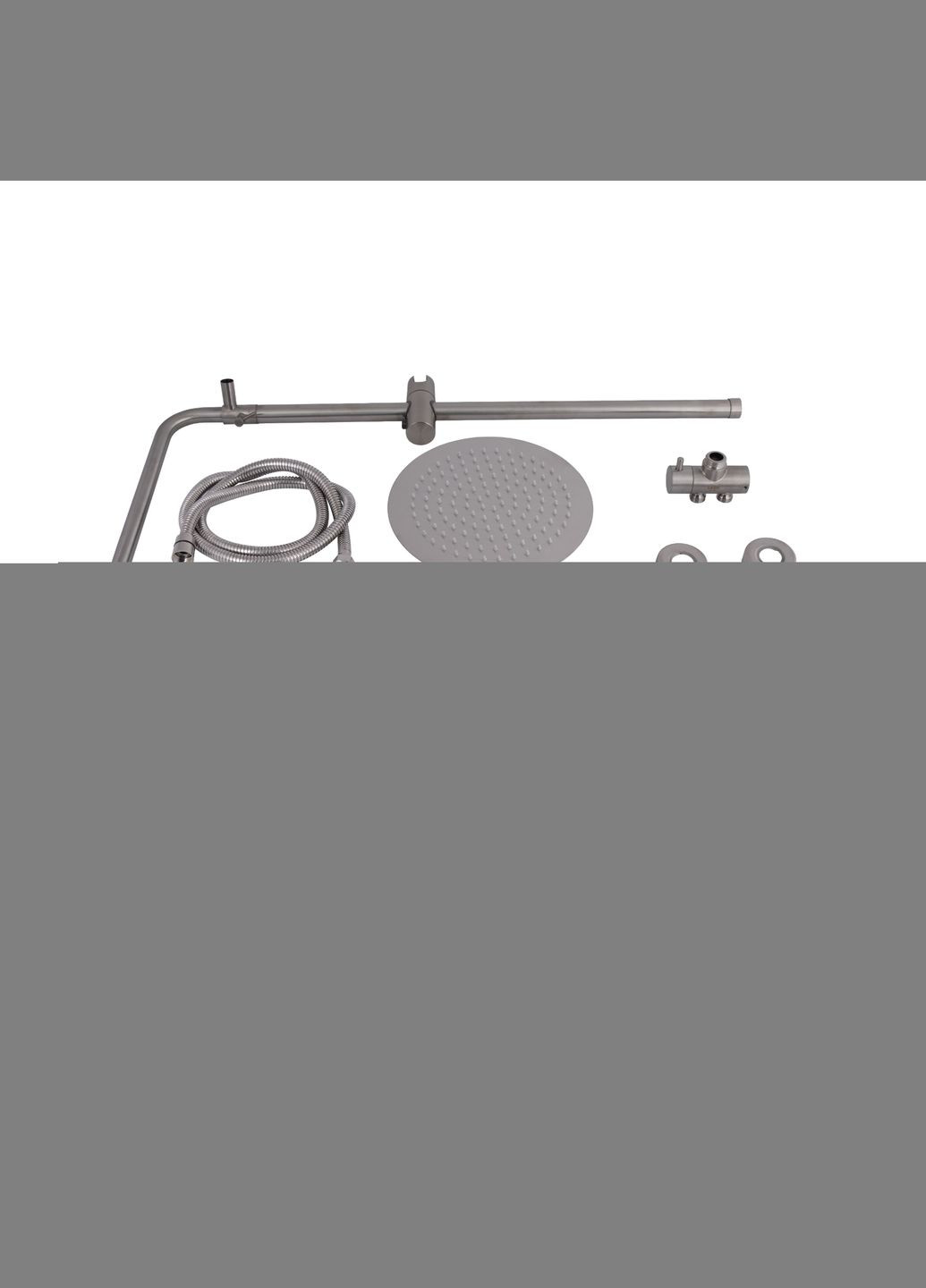 Душевая универсальная стойка Aria на два потребителя LDARI1120NKS46112 Nickel LIDZ 1120 (324250439)