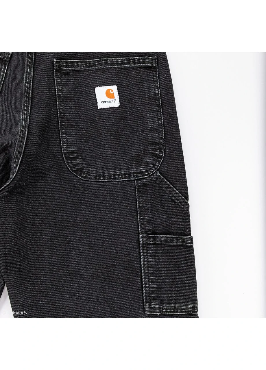Серые мужские широкие джинсы темно-серые, оверсайз, y2k стиль Carhartt