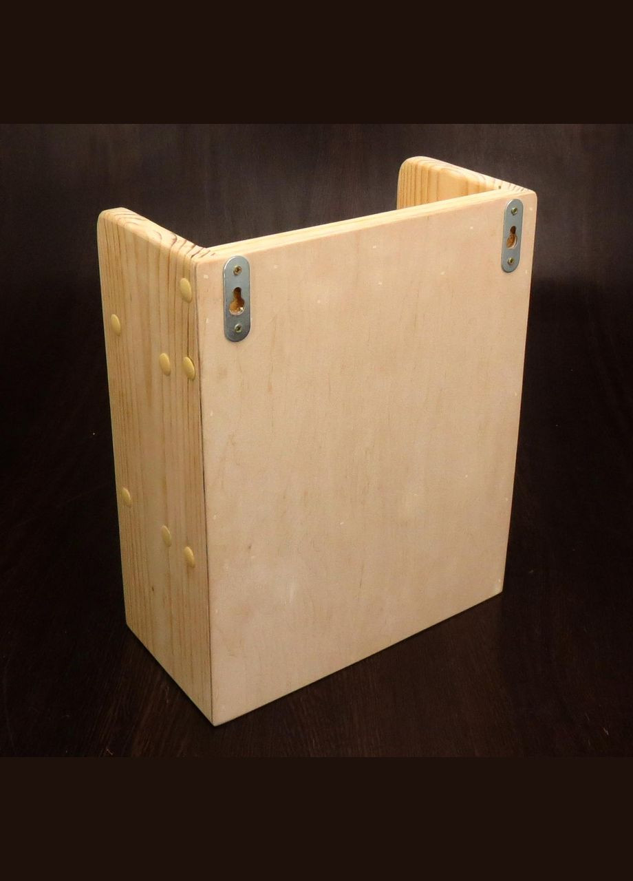 Настінна полиця з дерева Домініон бланже (НСП-010101) No Brand (328081224)