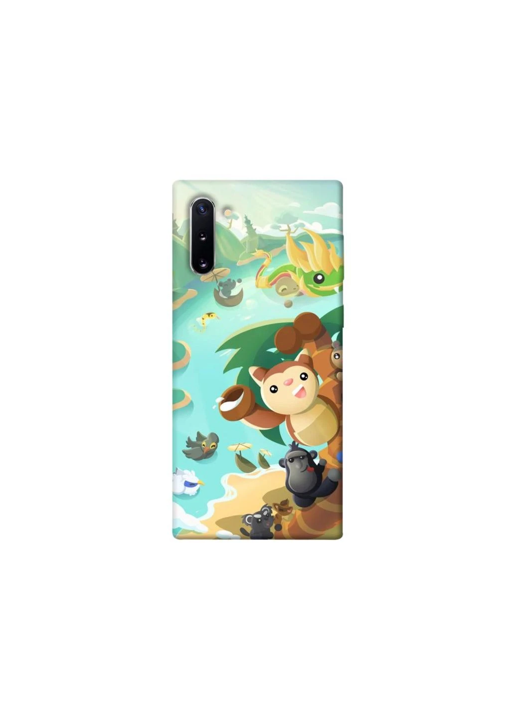 Чехол на Samsung Galaxy Note 10 Adopt Me Tropical Adventure Frontalka (353319819)