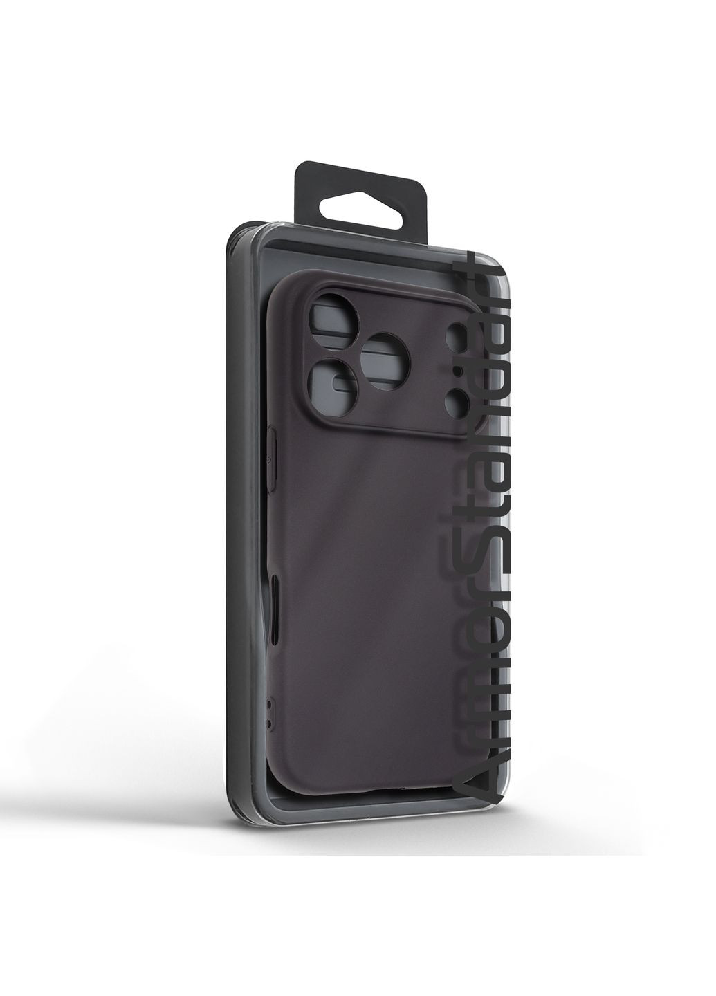 Чехол Matte Slim Fit для Apple iPhone 17 Pro Max Camera cover Black (ARM86233) ArmorStandart (367184695)