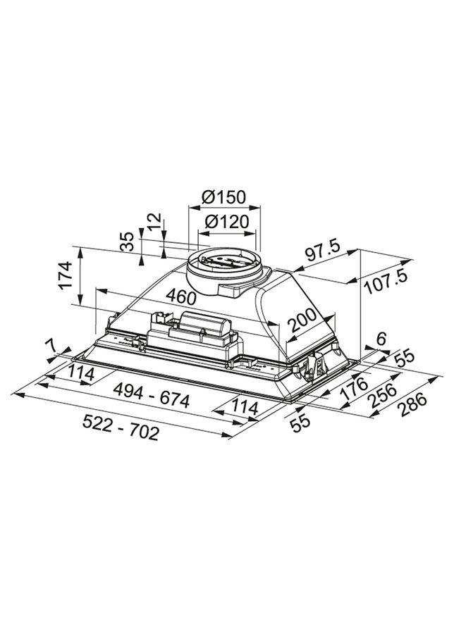 Inca Smart FBI 525 XS FRANKE (314975122)