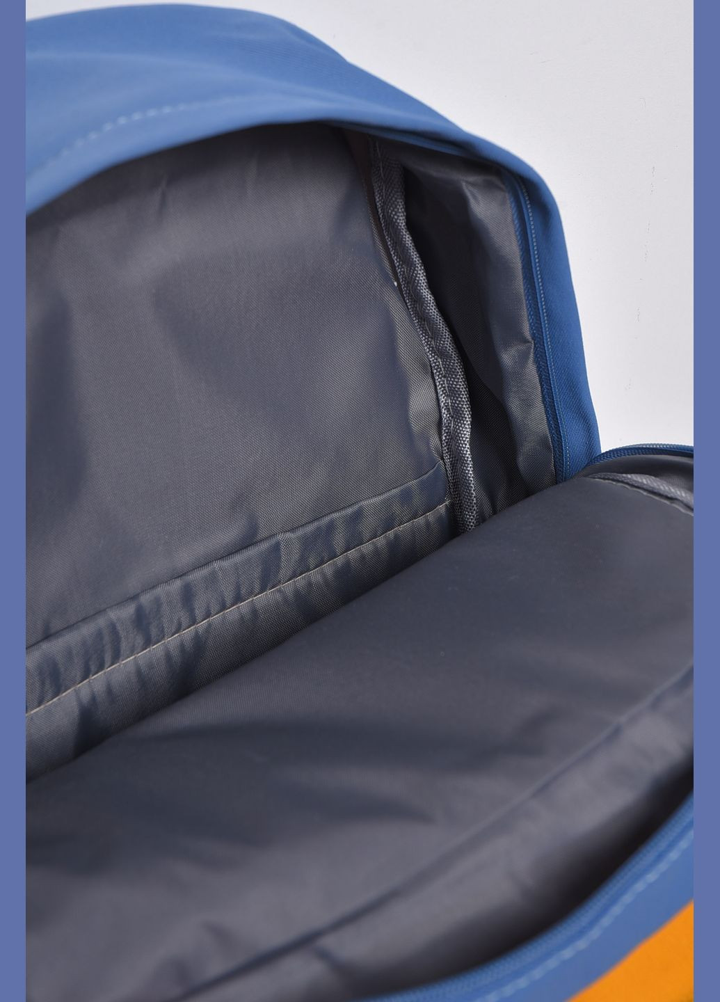 Рюкзак женский текстильный синего цвета Let's Shop (280938070)