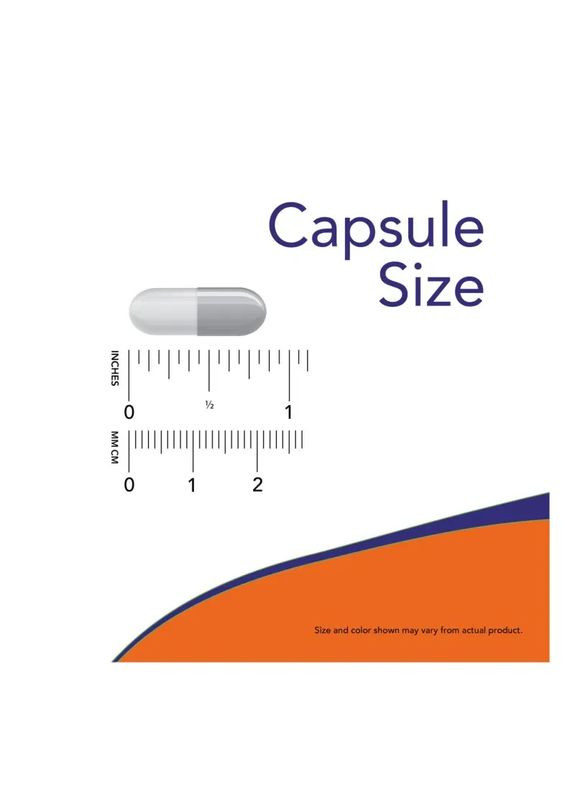Таурин Taurine 500 мг 100 капсул Now Foods (361118165)