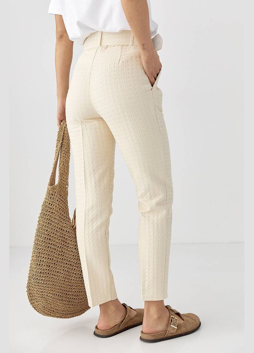Классические женские брюки со складками Lurex Брюки (333942705)