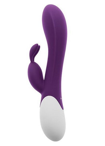 Вібратор-кролик S Pleasures Premium Corabi Rabbit, фіолетовий, вушка для клітора, 16 режимів, нагрівання No Brand (328202378)