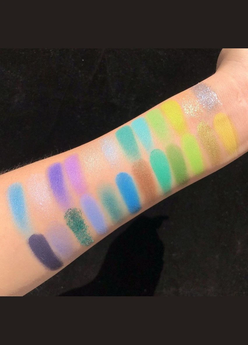 Палетка тіней для повік Beauty Glazed 72 відтінки (тіні-книга) Fusion (302316552)