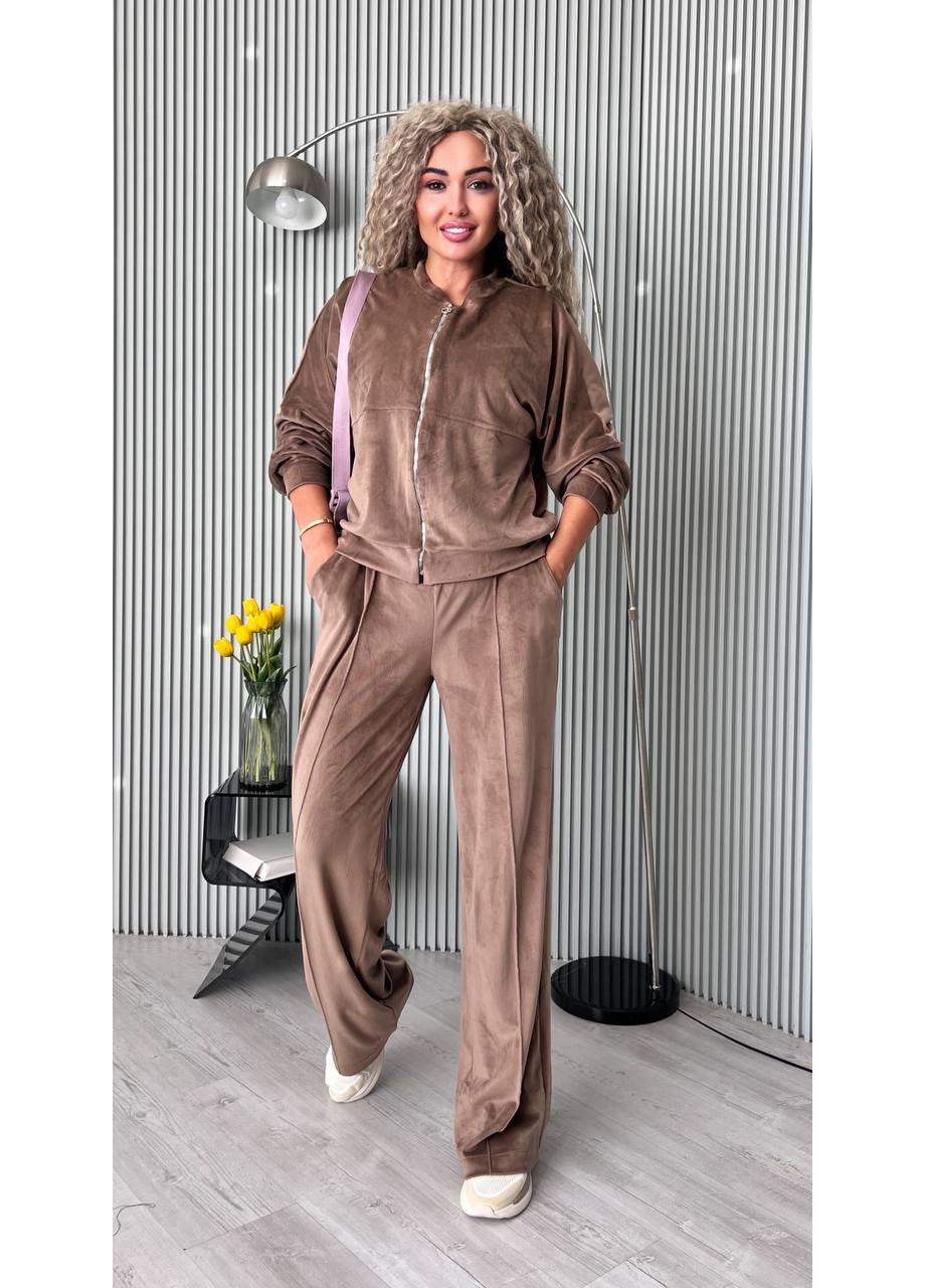 Костюм ZARA из велюра на трикотажной основе | Замеры в описании Vione (367075617)