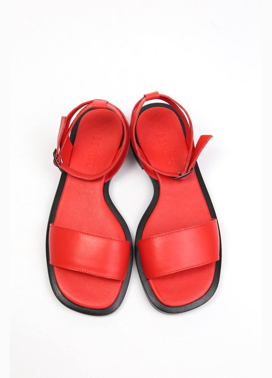 Красные босоножки Benito без застежки
