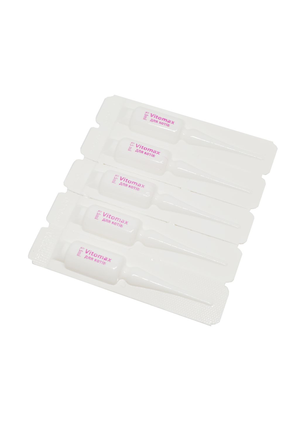 Капли "Голд" инсектоакарицидные на холке для кошек 0,5мл /5 флаконов.уп./50 шт ящ. Vitomax (324031067)