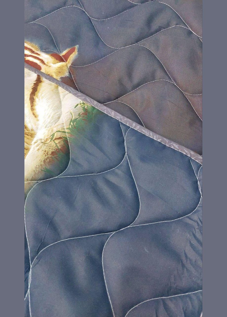 Ковдра для літа для алергіків Двоспальне 175х215 з тиграми (П4К-lito-kovdra-001/10-02) No Brand (306633357)