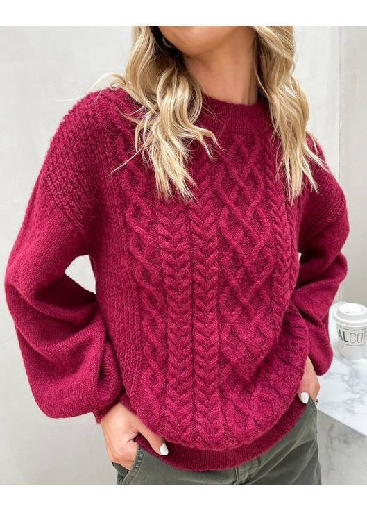 Красный зимний свитер Vila