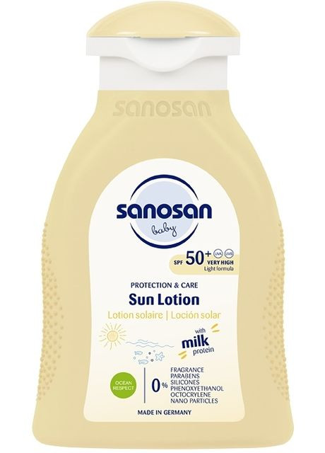 Детский солнцезащитный лосьон Baby Sun Lotion 100ml (1494384-38701355) Sanosan (368610476)