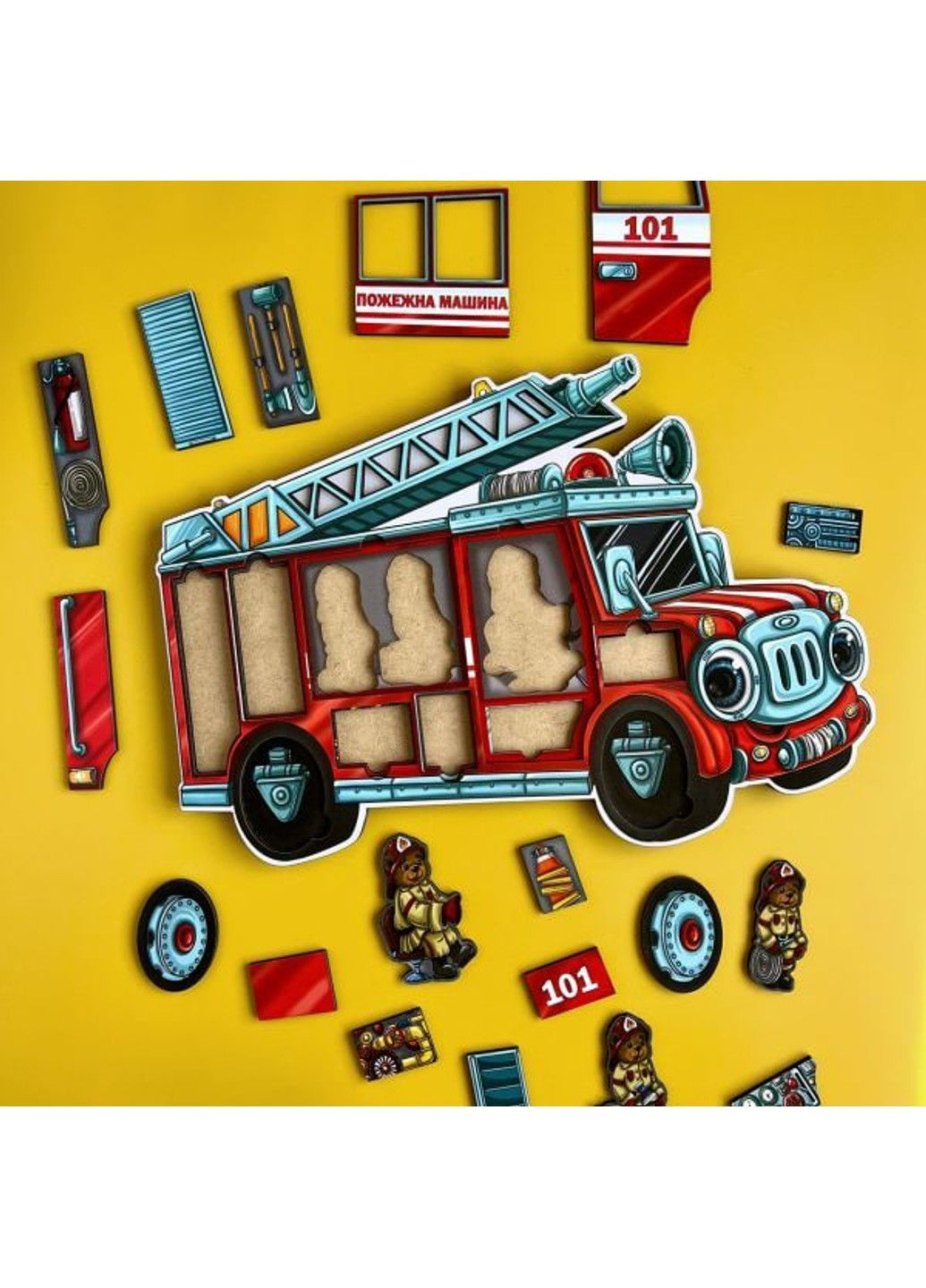 СОРТЕР-ПАЗЛ "ВЕДМЕДИКИ-ПОЖЕЖНИКИ" ПСФ 005 Ubumblebees (297129526)