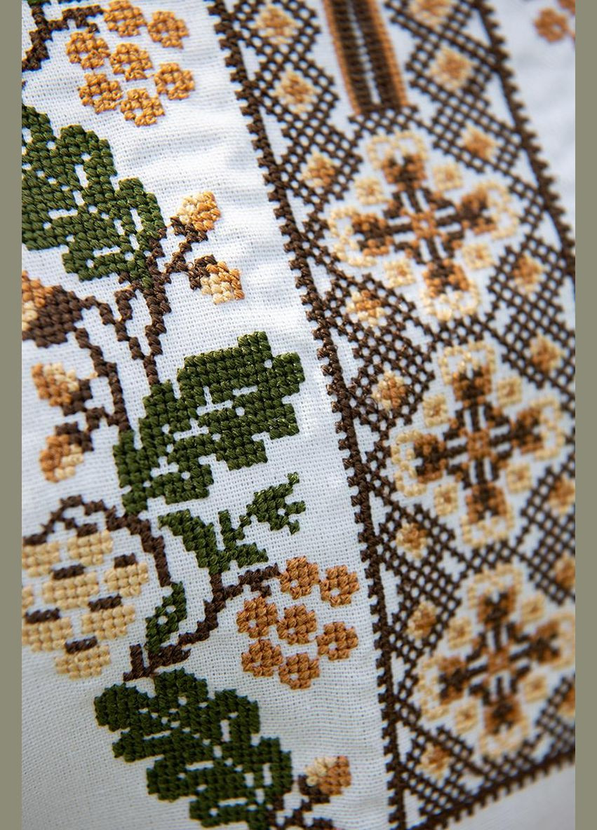 Жіноча вишиванка Дуб біла V&V 7292 (347164305)