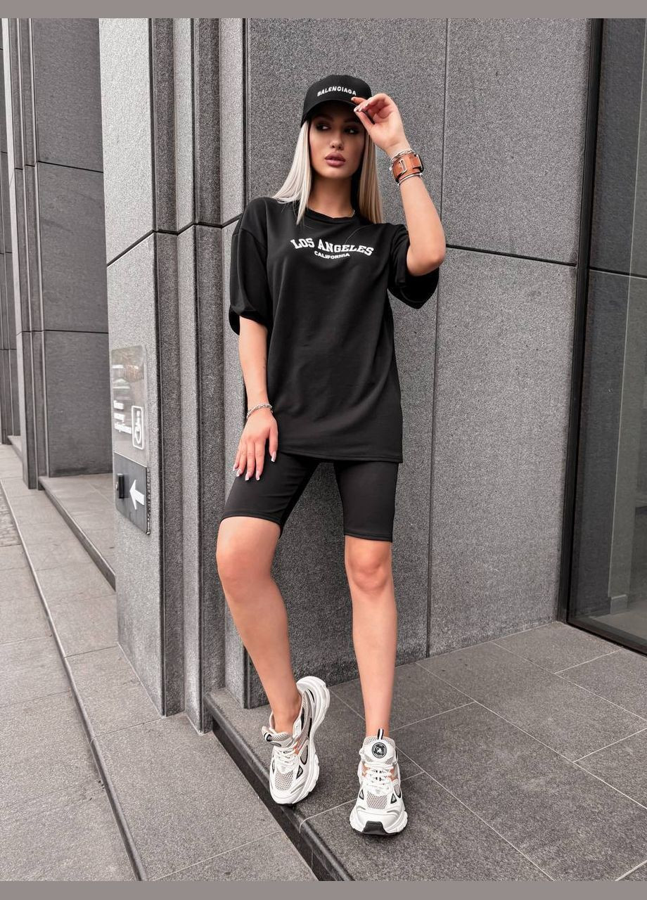 Костюм Футболка + Велосипедки удобен и комфортен. No Brand - (331283019)