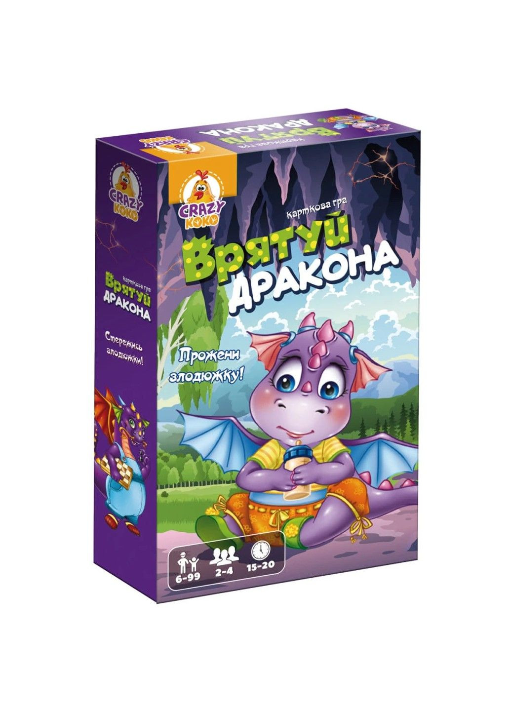 Игра настольная развлекательная. Спаси дракона Vladi toys (315631935)