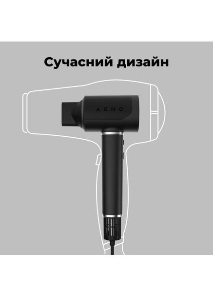 Фен AI ProDryer HD5B Black (AHD0005B) AENO (336146660)