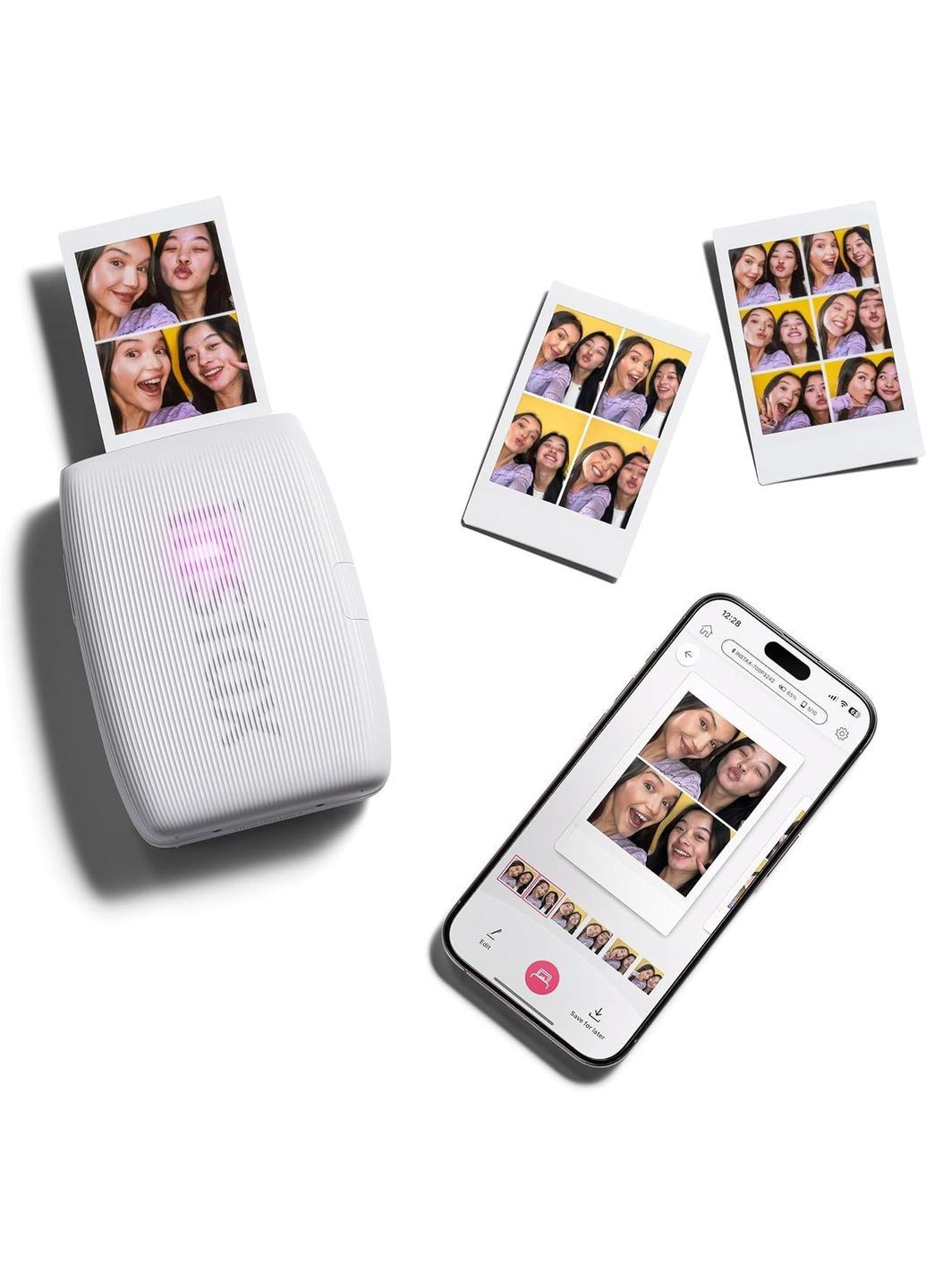 Фотопринтер Instax Mini Link 3 Clay White Fujifilm (371121517)