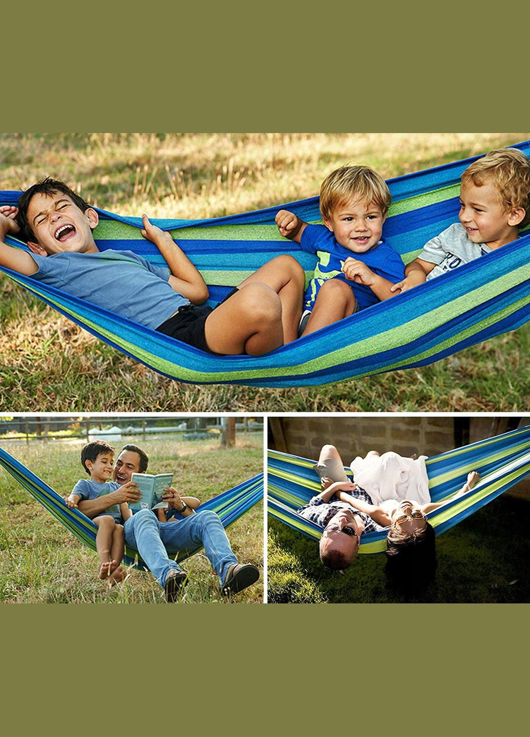 Одноместный гамак 4PROS HOWZ1 200х80см Разные цвета Nobrand (302894115)