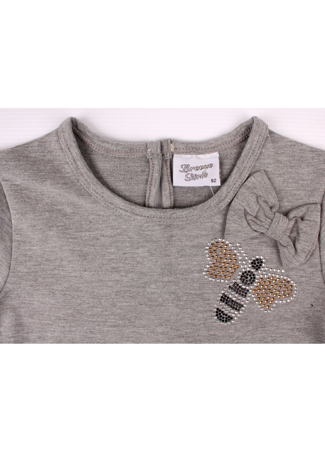 Сіра плаття 10079 сірий меланжевий Breeze (370216220)