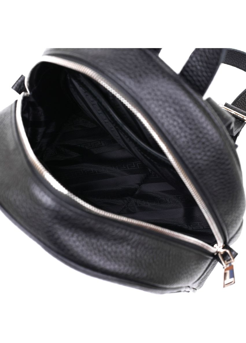 Женский рюкзак из натуральной кожи 16302 Черный Shvigel (331910153)