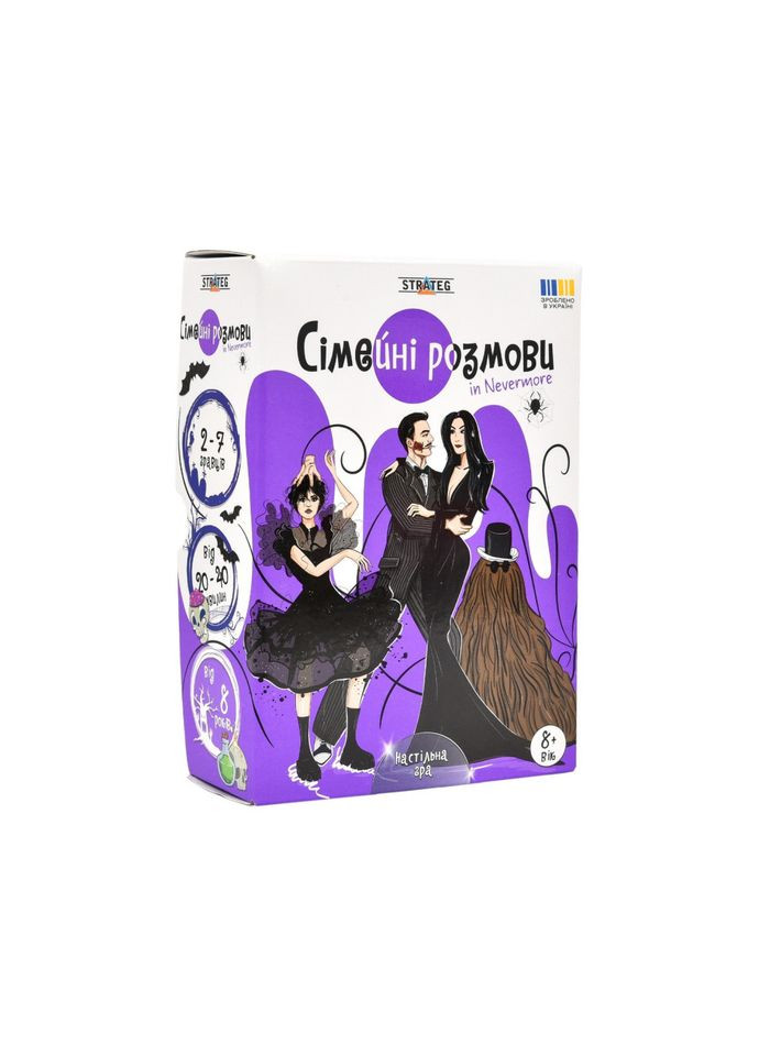 Карткова гра Сімейні розмови 30674ST 108 карток Strateg (337511601)