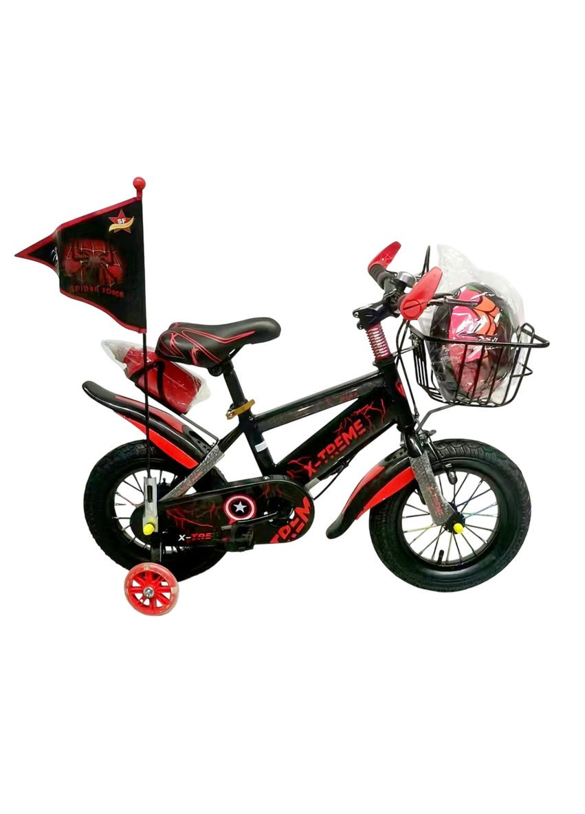 Детский велосипед SPIDER 25.16-06 черно-красный X-Treme (329421969)