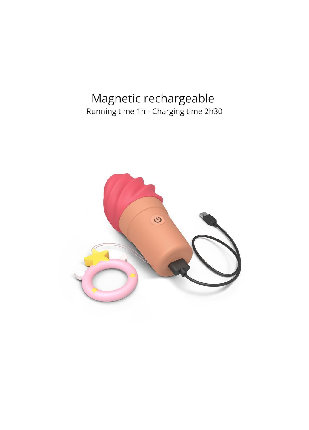 Вибратор-мороженое CAND'ICE — RASPBERRY JOLLY Love To Love (360967390)