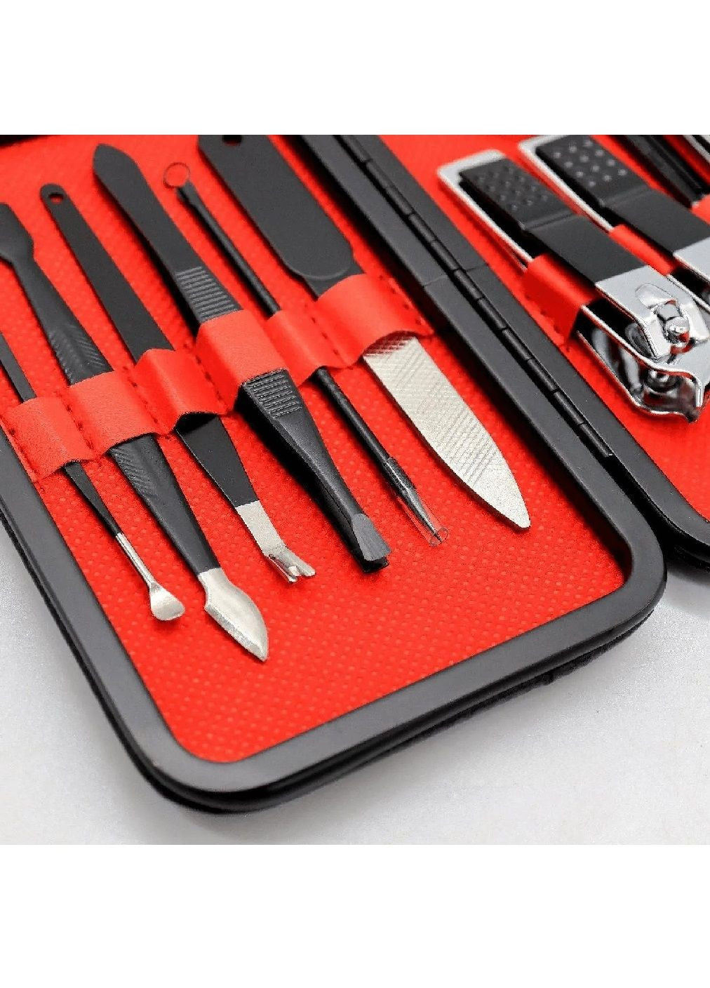 Профессиональный набор комплект для маникюра педикюра из медицинской нержавеющей стали в футляре 10 штук (479824-Prob) Unbranded (324556960)