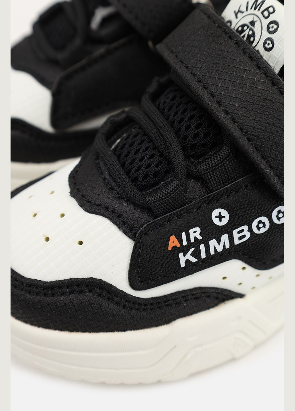 Черные кеды для мальчика, на плоской подошве цвет черный цб-00273978 Kimboo