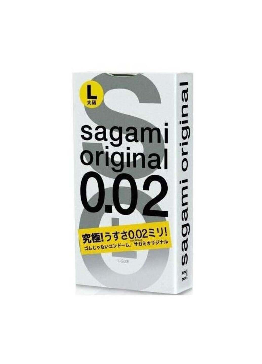 Презервативи Original 0.02 L-size 4 шт Sagami (291443700)