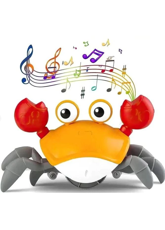 Іграшка Краб-робот Cartoon Crab з музикою Orange (3_06185) No Brand (395875922)