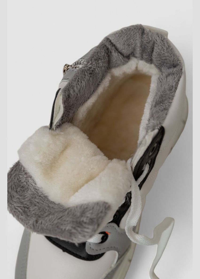 Кроссовки женские зимние на меху Ager 248RMB06-86-2 белые демисезоны (340249676)