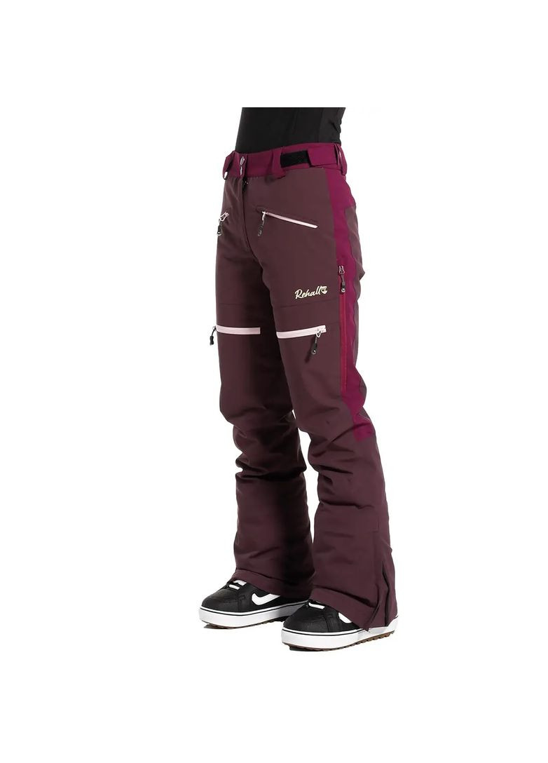 Фиолетовые демисезонные брюки Rehall