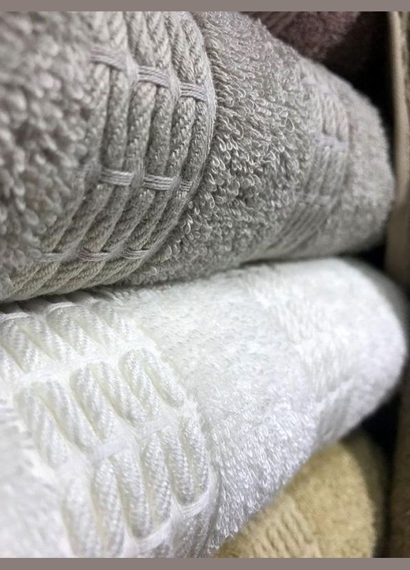 Набір 6 рушників Bamboo Destina 50х90см (лицьові), бамбук Pupilla комбінований