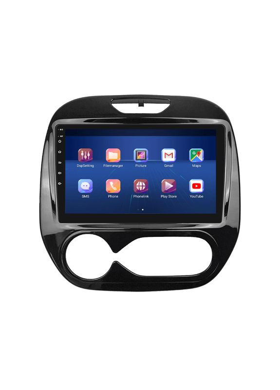 Штатна магнітола 9" для Renault Captur I Рестайлінг 2017-2019 6/128Gb 4G Wi-Fi GPS Top Рено 1 шт. Lesko (336193342)