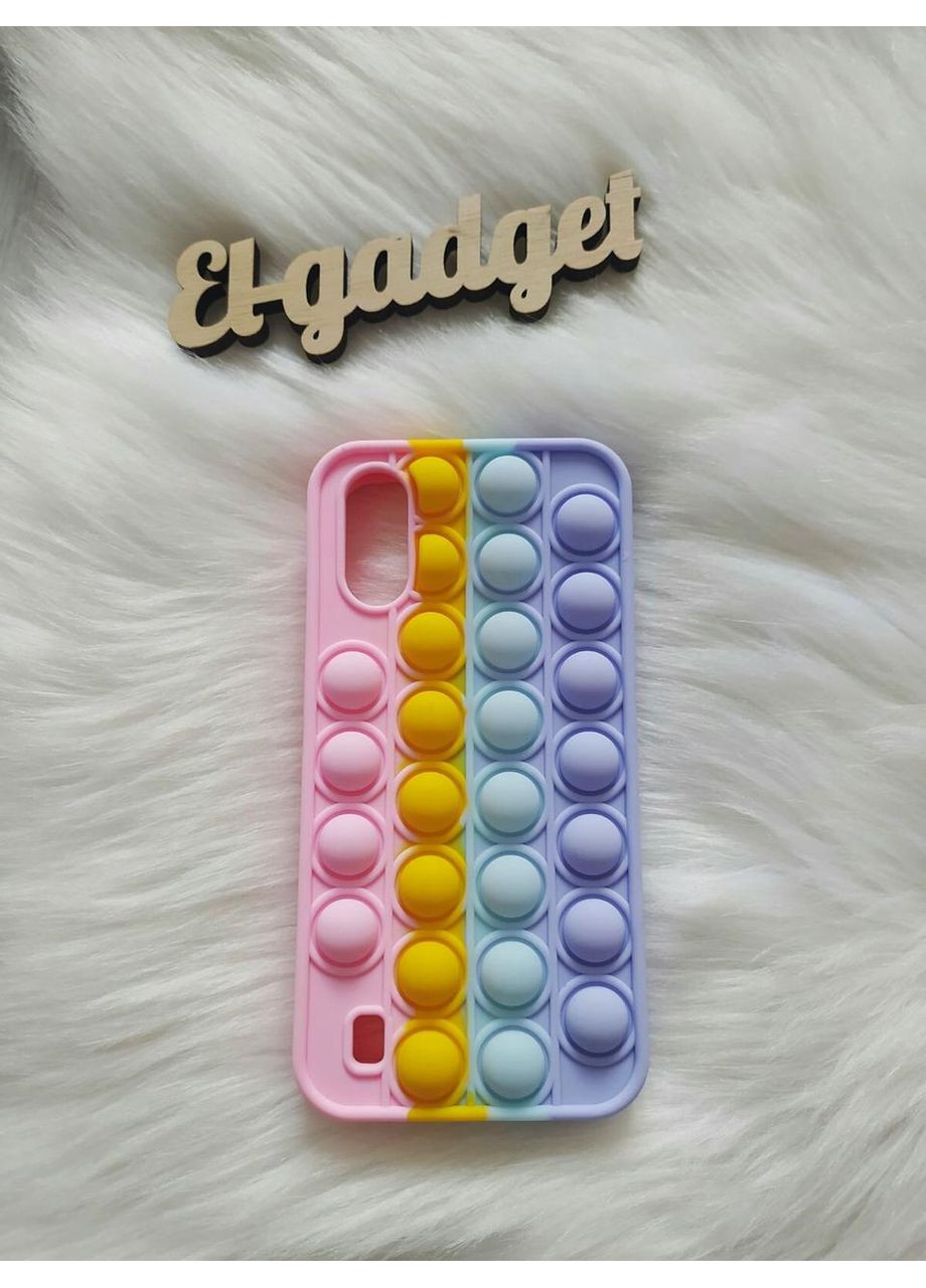 Чохол Pop it для A01 (A015) Попіт антистрес силіконовий кольоровий Samsung (360896212)