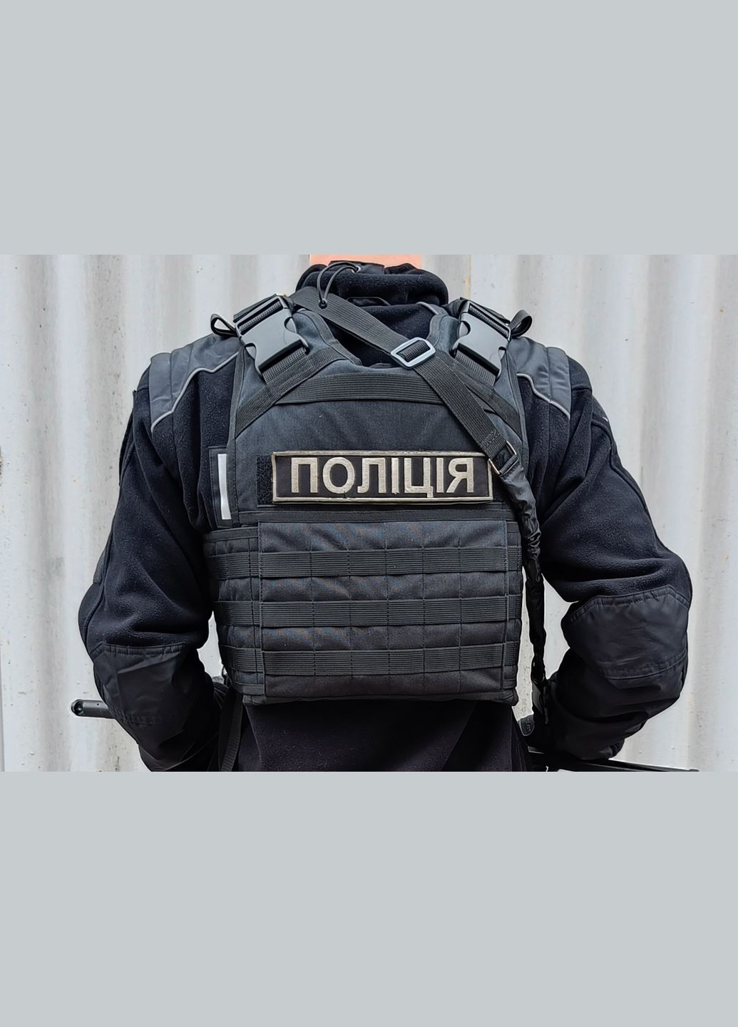 Плитоноска Pantsyr-2 (тактический военный жилет, бронежилет MOLLE) Черный EasyFit (341528749)