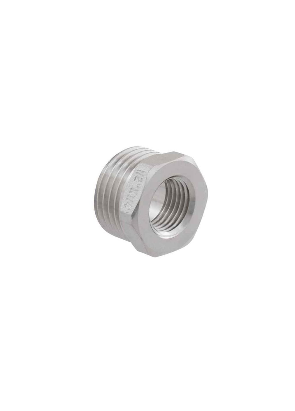 Футорка 1/2"Зх1/4"В латунь, ЗВ, DN15х8, никель, F01001 Raftec (357222382)