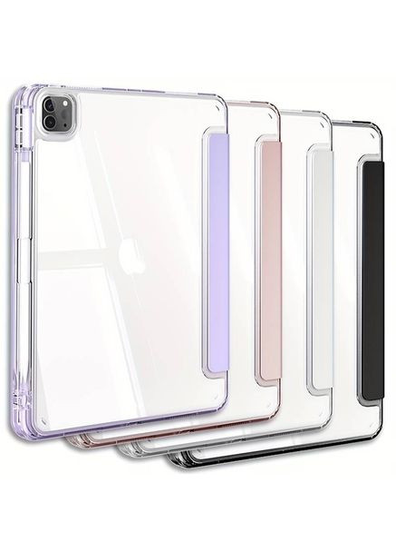 Обложка Ultra Slim Origami Transparent с креплением Apple iPad Pro 11" M4 2024 Gray BeCover (360423251)