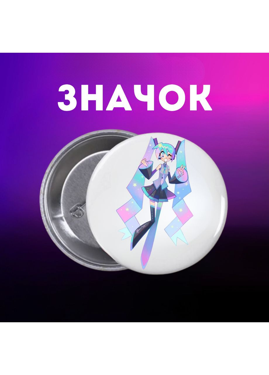 Значок Саллі Фейс Sally Face на шпильці на рюкзак 44 мм 1 шт Shantou (360560483)