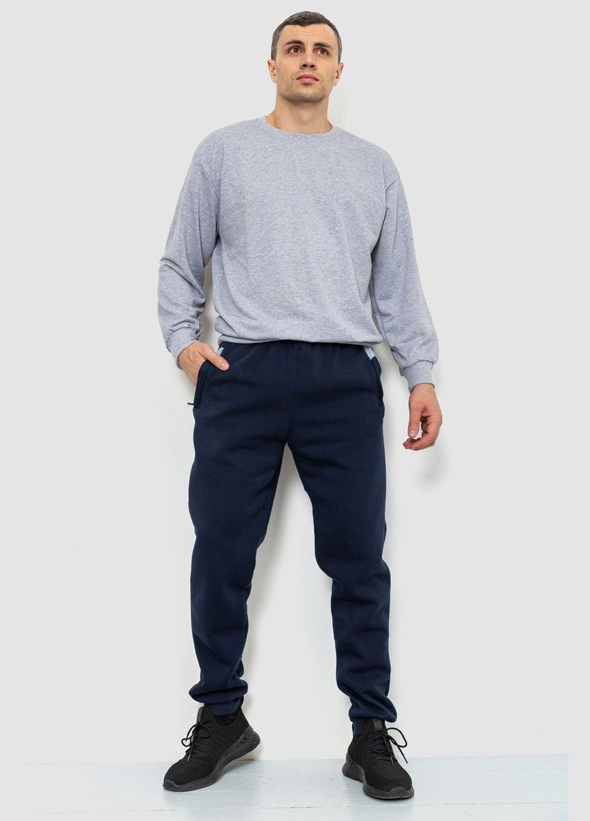 Спорт чоловічі штани на флісі, колір сірий, Ager (277630086)