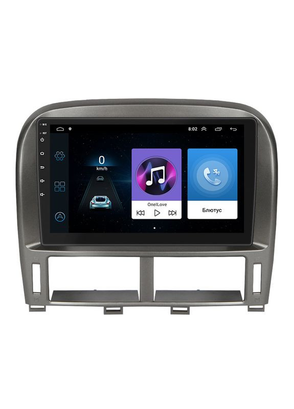 Штатная магнитола для Lexus LS III Рестайлинг ver 2 2003-2006 экран 9" 1/16Gb Wi-Fi GPS Base 4шт Lesko (336196117)