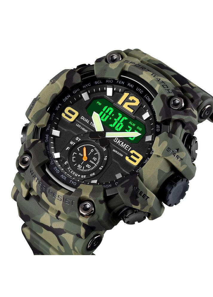 1637CMGN Camo Green. Skmei (341139529)