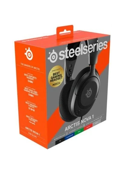 Игровая гарнитура Arctis Nova 1 Black MultiPlatform SteelSeries (360401030)